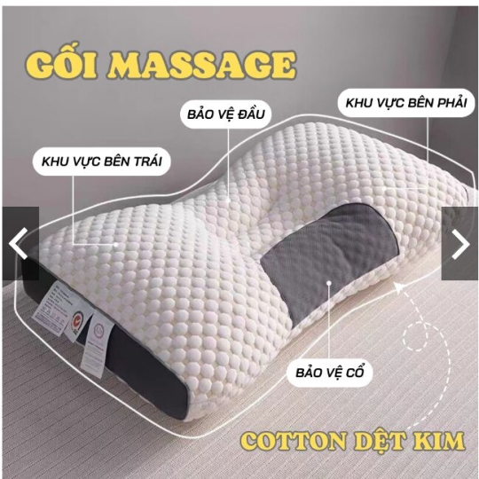 RUỘT GỐI COTON DỆT KIM