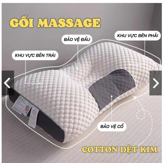 RUỘT GỐI COTON DỆT KIM